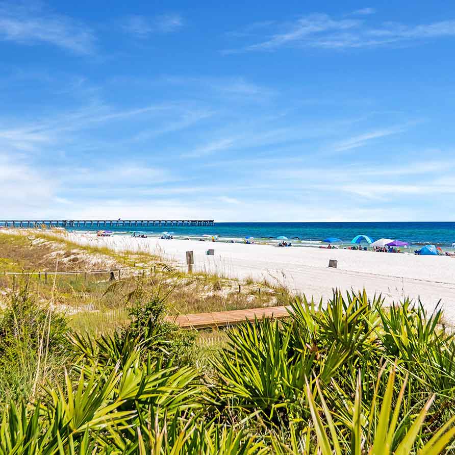 beach frontage view sterling breeze resort condo panama city beach florida