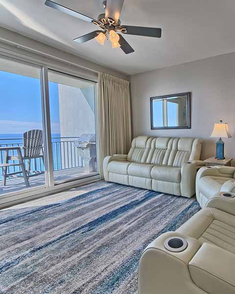 family room sterling breeze 1206 vacation condo panama city beach florida rental